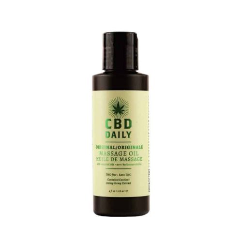 CBD Daily Massage Oil Original Mint 100 mg