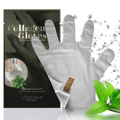 Voesh Vegan  Collagen Gloves - Peppermint